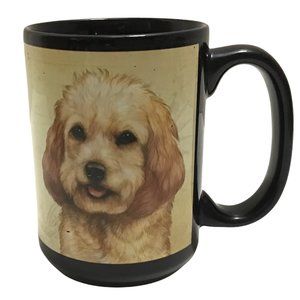 Cockapoo Dog Puppy Coffee Mug Cup Tamara Burnett 2013 Happy Outgoing Friendly